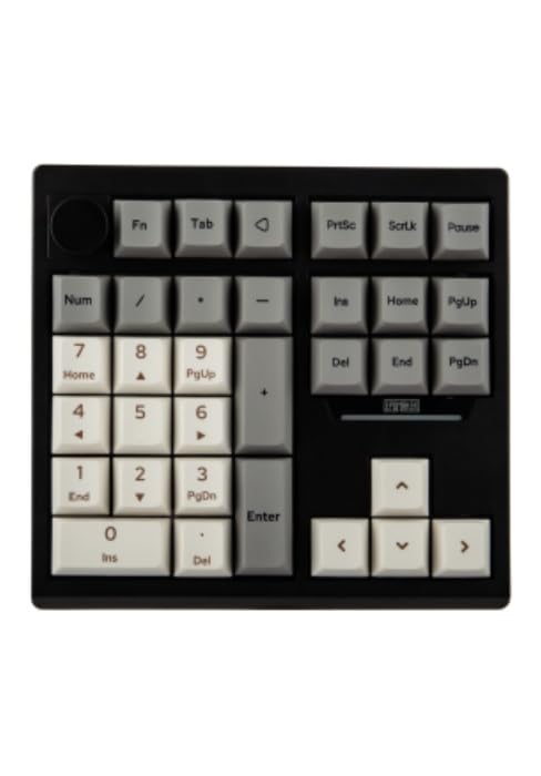 EPOMAKER TH33 Wireless Mechanical Numpad w/Arrow Keys & Knob, BT/2.4G/USB | Hot-Swap Numeric Keyp...
