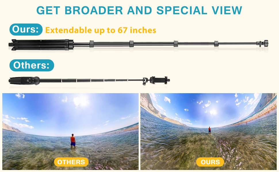 selfie stick tripod