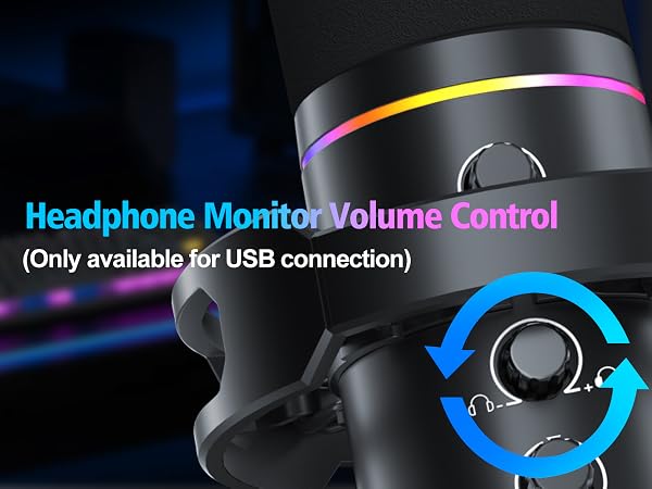 Gaming Microphone with Boom Arm