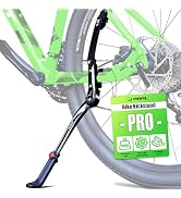 RBRL Bike Kickstand Aluminium Alloy, Bicycle Side Stand Universal for 26''-29'', Stable Bicycle K...