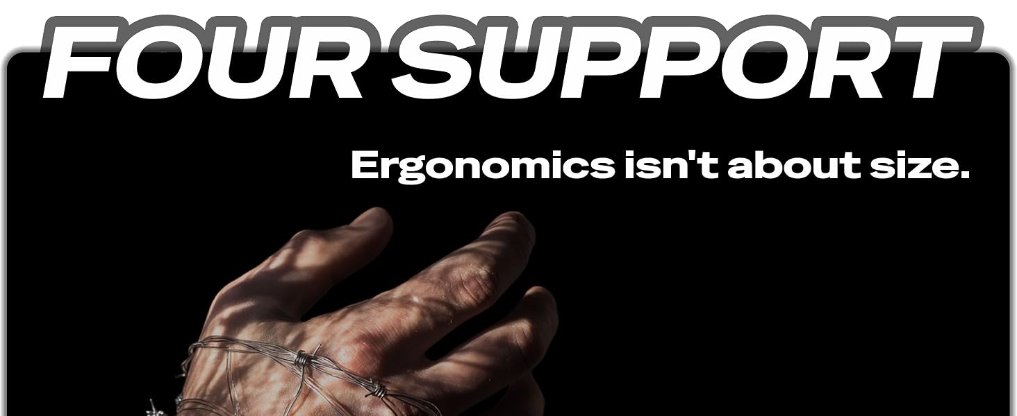 Ergonomic mouse pad is not enough; support your wrist where it matters most.