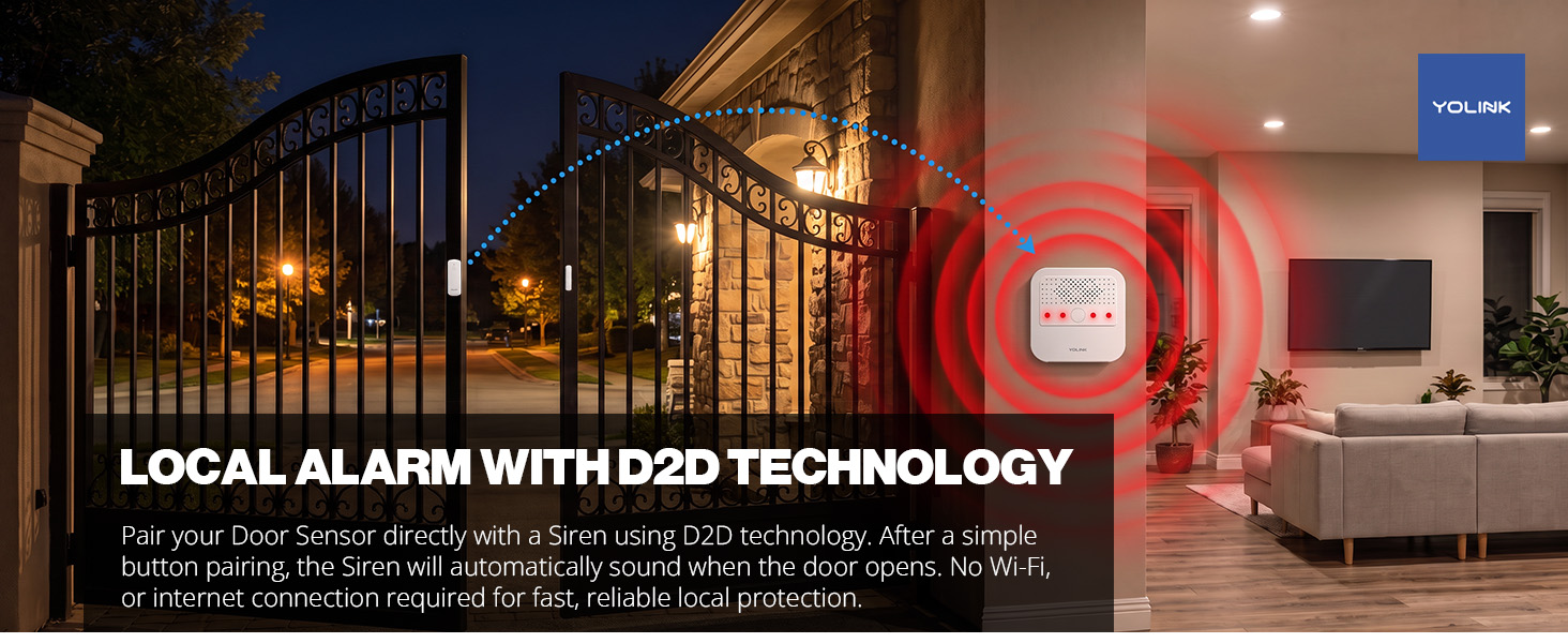 Local Alarm with D2D
