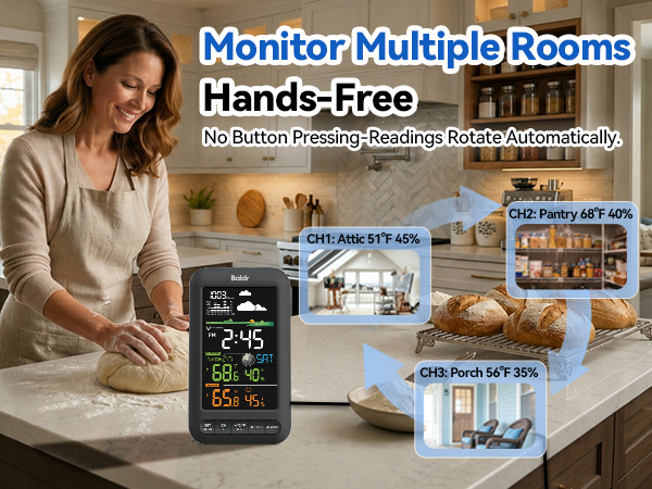 Automatic Data Cycling Display Function