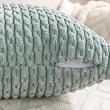 teal pillow covers