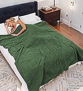 TICOO Heated Blanket Full Size Electric Blanket 72" x 84" with 5 Levels Heating & 10Hs Auto Off, ...