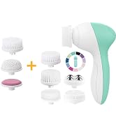 Bundle of Facial Cleansing Brush Opal and 3 Extra Replacement Heads