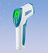 Elate Non Contact/No Touch Digital Forehead Thermometer for Adults, Kids, and Babies. Accurate Ho...