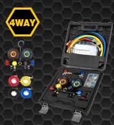 4 way gauge set