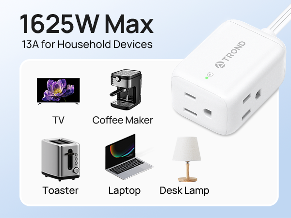 white extension cord