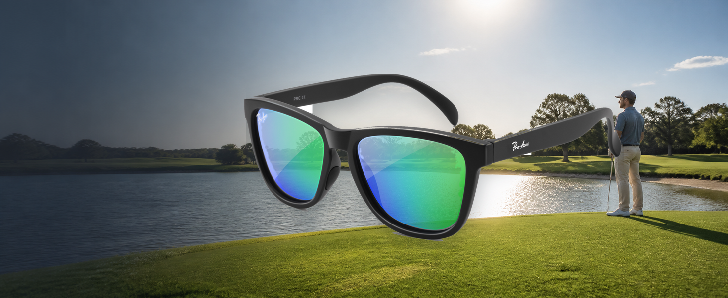 Pro Acme Polarized Golf Sunglasses and Hiking Sunglasses for Men Women