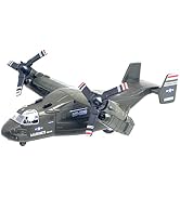 Ailejia Alloy Metal Airplane MV-22 Military Osprey Transport Helicopter Toy Model Army Aircraft w...