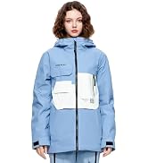 HIGH EXPERIENCE Ski Jacket Snowboard Coat Snow Winter Waterproof Insulated Windproof Baggy Warm H...