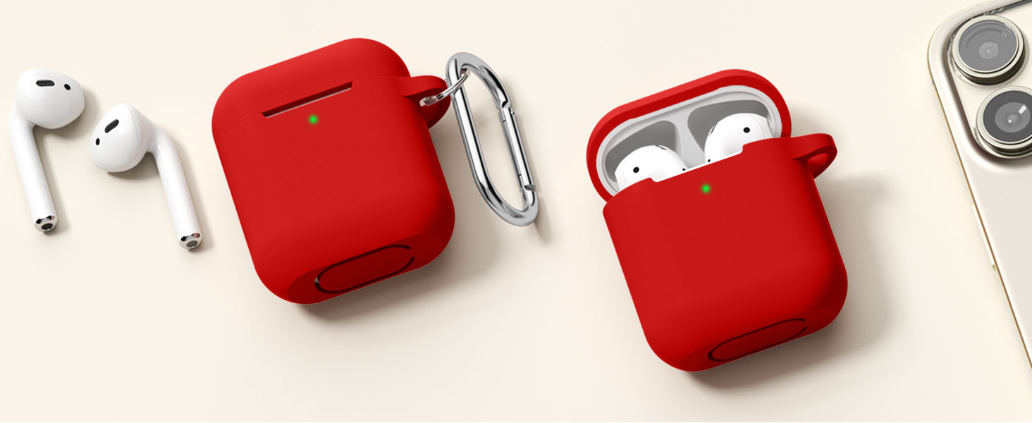 airpods case red