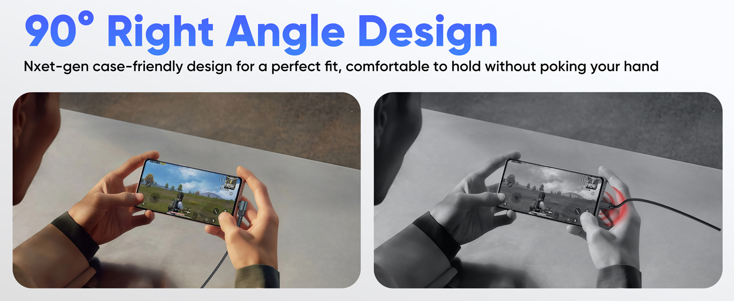 90 degree usb c