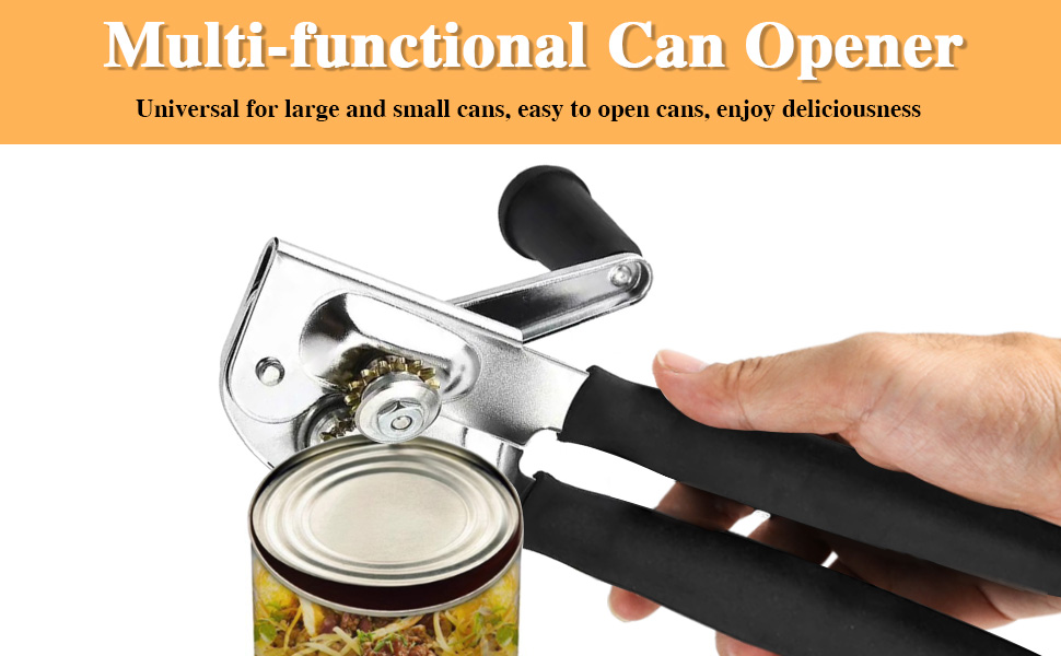 Multi-functional Can Opener Manual