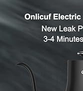 gooseneck electric kettle tea coffee stainless steel water boiler ultra fast boil rapid heating