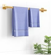 Bathroom Towel Bar, 24 Inch Towel Racks for Bathroom Wall Mounted, Heavy Duty Bath Hand Towel Hol...