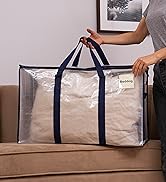 VENO 2 Pack Moving Bags, Moving Supplies, Moving Boxes, College Packing Storage Boxes with Lids A...
