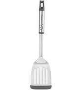 Lebabo Silicone Turner Spatula, Slotted Fish Turner for Nonstick Cookware | Slotted Broad Head, 1...