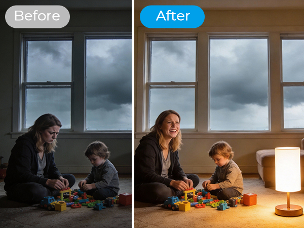 Light therapy lamp
