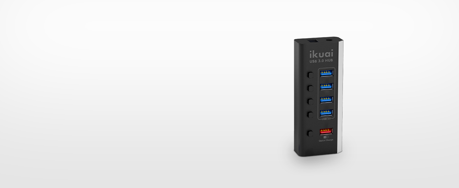 USB 3.0 Hub with Quick Charging Port