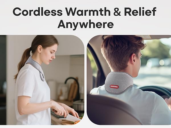 neck wrap with vibration massager