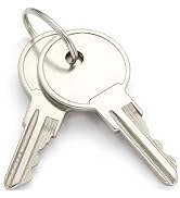 CH751 Replacement Keys for RV Campers, Cabinets, Push Locks (2 Keys)
