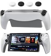 HYPERCASE Clear Cover Case of PS5 Portal Remote Player, Non-Slip Silicone Protective Shell for PS...