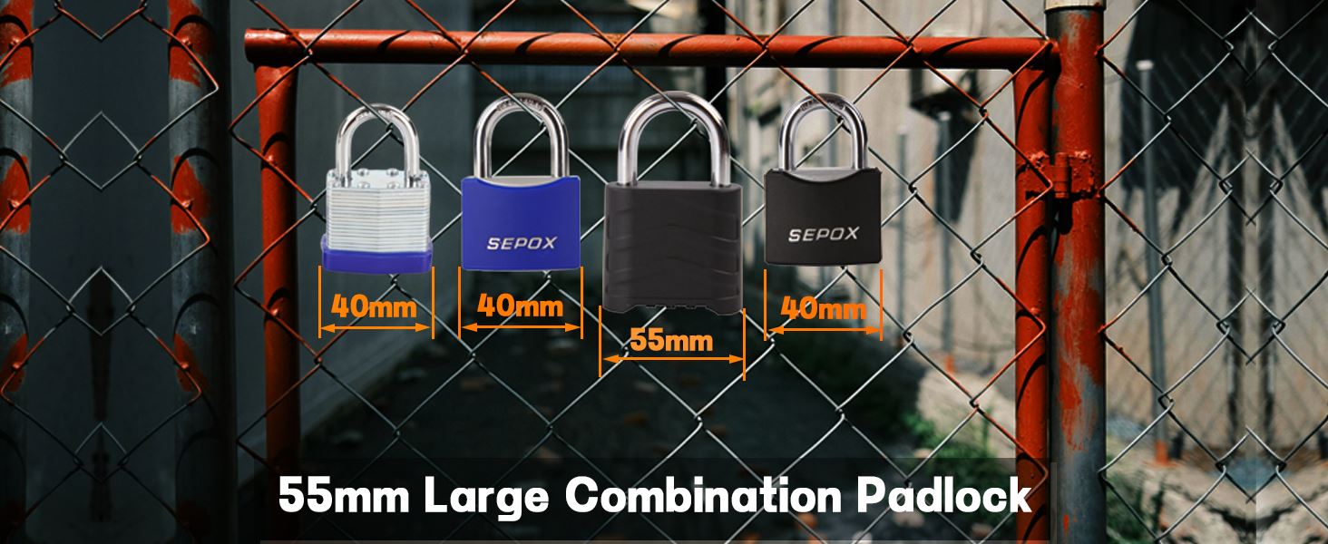 outdoor padlock combination fence locks for gates weather proof locks for outdoor