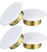 DOITOOL Fire Sprinkler Head Cover Plate 4Pcs Ceiling Protection Trim Ring for Indoor Fire Sprinkl...