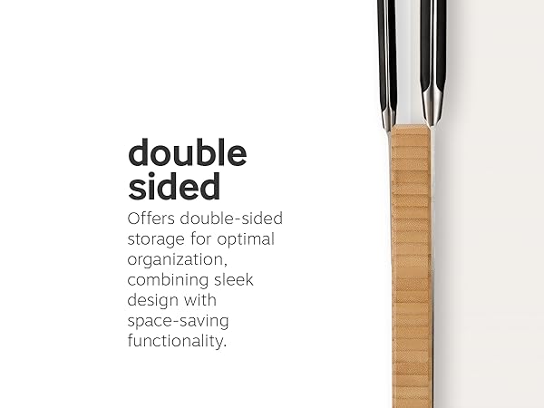 Magnetic Knife Block in Bamboo