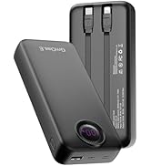 GrnOas.E Portable Charger 20000mAh,22.5W Fast Charging Power Bank with Cables,Cell Phone Replacem...