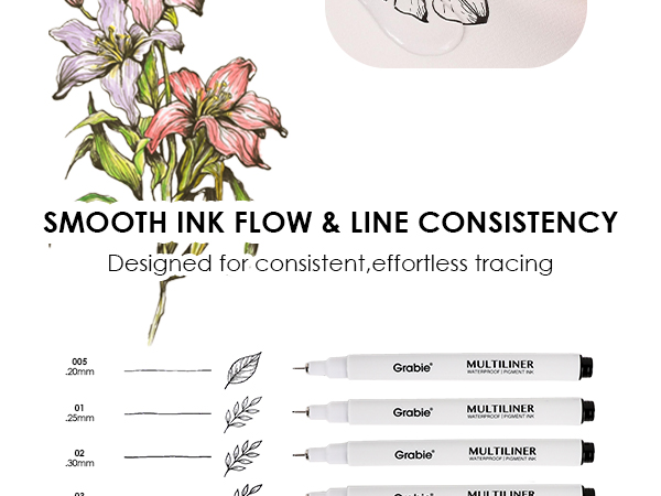 fineliner pens