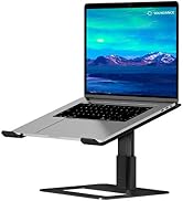 SOUNDANCE Adjustable Laptop Stand for Desk, Computer Stand, Ergonomic Laptop Riser Holder Compati...