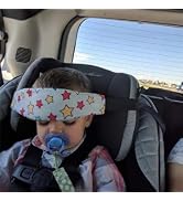 Baby Carseat Head Support, Pillow Support Band with Adjustable Strap, Slumber Sling Sleep Positio...