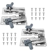 LD-0220-50SC Soft Close Pivot Hinges Self Closing Cabinet Door Hinge | Tip Out Tray Hinges for Cl...