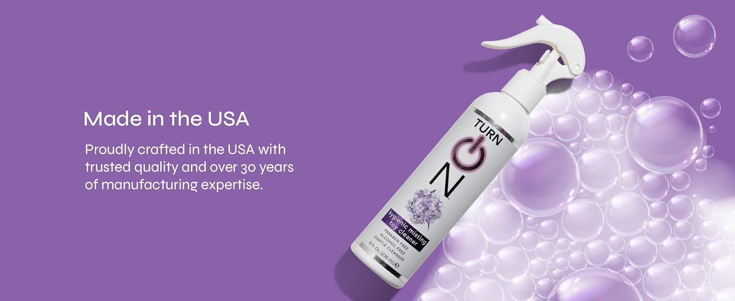 Turn On Misting Toy Cleaner