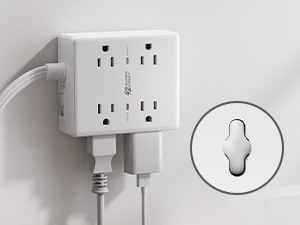 multi plug wall outlet extender