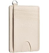 Slim Minimalist Front Pocket Wallet, Ecovision RFID Blocking Credit Card Holder Wallet with Detac...