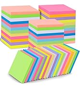 36 PCS Sticky Notes Bulk 3x3 Inch Colorful Sticky Notes 75 Sheets/Pad 12 Colors, Adhesive Stickin...
