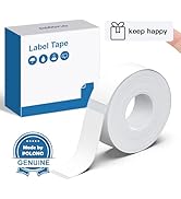 POLONO Genuine P31S Label Maker Tape, Adapted Label Print Paper, 14x50mm(0.55
