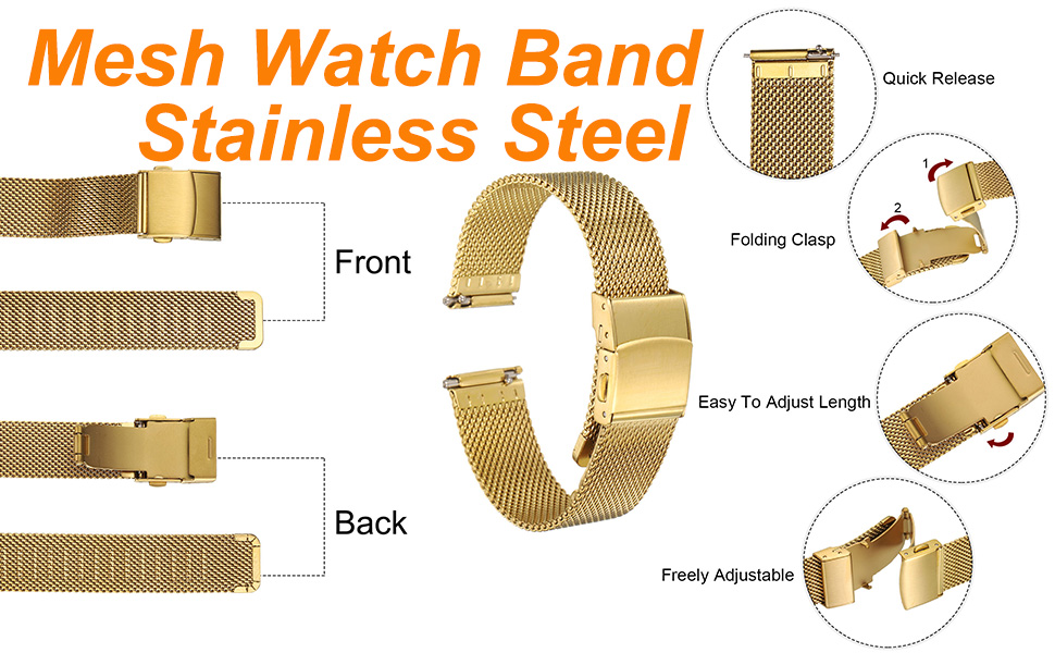 mesh watch band
