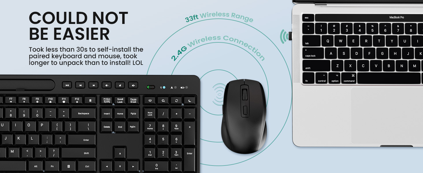 keyboard and mouse wireless