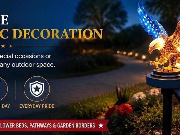 250th Anniversary America Eagle Garden Stake