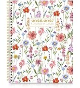 SKYDUE Monthly Planner 2026-2027, 24 Months Calendar Planner 2026-2027, 7.5" x 10" B5 Planner, Tw...