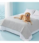 ZOMISIA Cooling Dog Blanket for Bed - Q-MAX>0.5 Cold Breathable Washable Cold Extra Large Pet Mat...