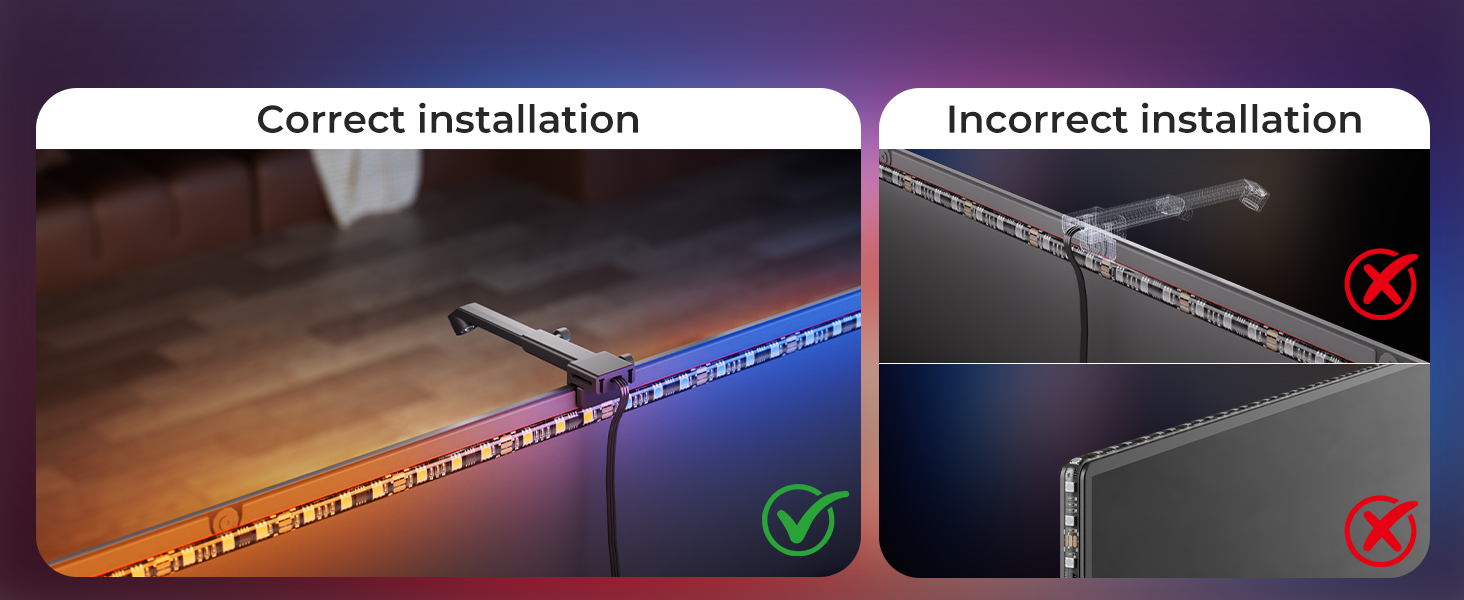 correct installation