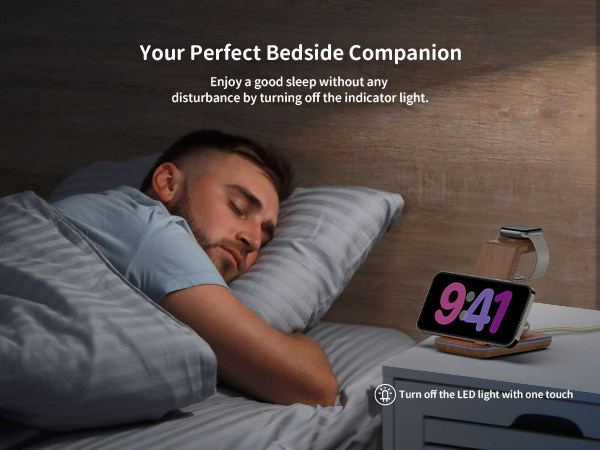 3 in 1 wireless charging station