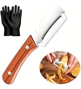 Multifunctional Vegetable Peeler for Kitchen & Bottle Opener,2 in 1 Stainless Steel Paring Knife ...