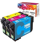ejet Remanufactured 288XL Ink Cartridge Replacement for Epson 288 XL 288XL T288XL to use with Exp...
